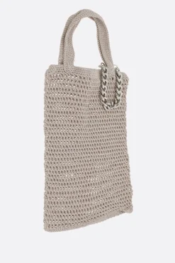 Women NICCOLÒ PASQUALETTI Coya tote bag in macramé