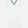 Women JIL SANDER crinkled georgette short dress
