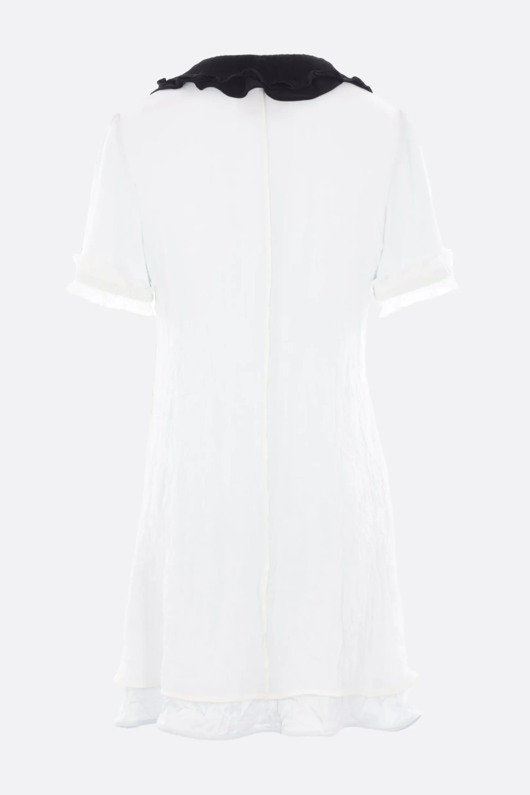 Women JIL SANDER crinkled georgette short dress