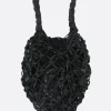Women COMME DES GARÇONS COMME des GARÇONS crochet eco-leather handbag