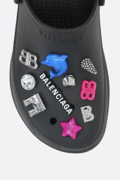 Women BALENCIAGA Crocs™ Jibbitz™ mules in rubber with charms