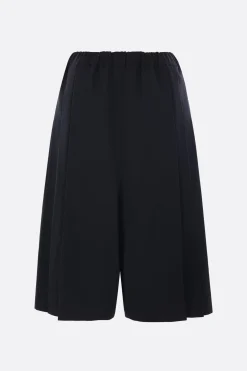Women COMME DES GARÇONS COMME des GARÇONS crop trousers in lightweight pleated wool