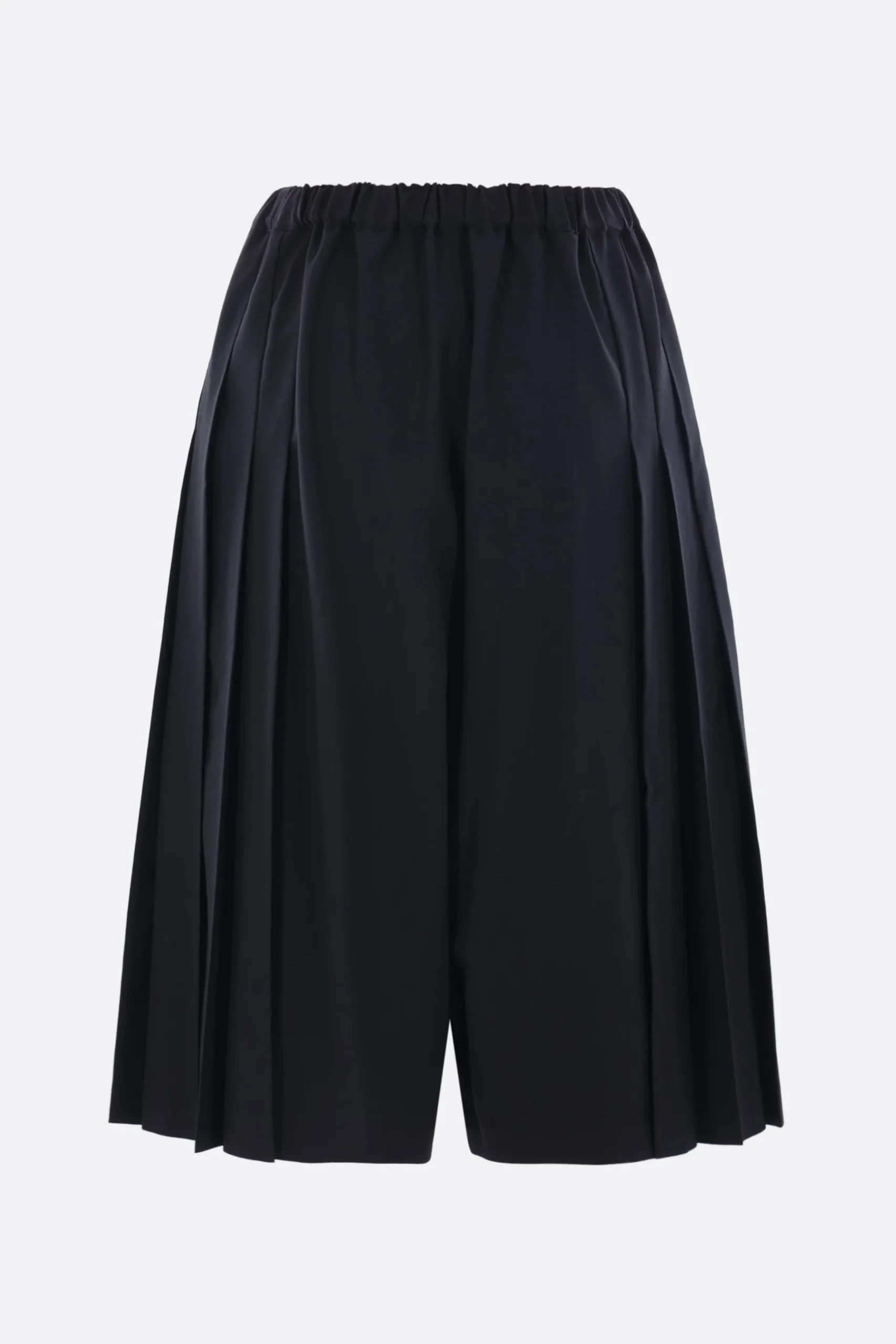 Women COMME DES GARÇONS COMME des GARÇONS crop trousers in lightweight pleated wool