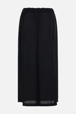 Women COMME DES GARÇONS COMME des GARÇONS crop trousers in technical jersey