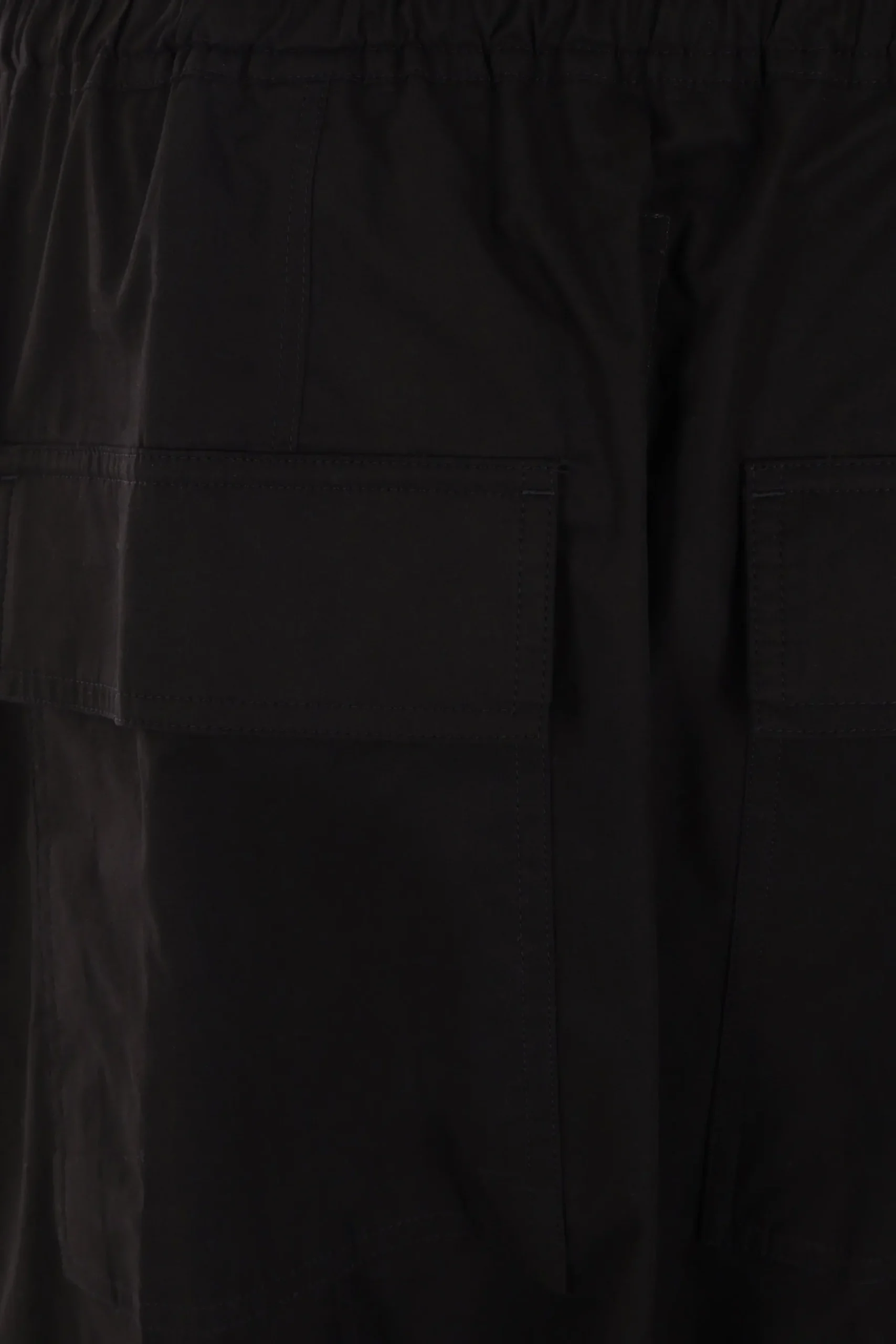 RICK OWENS cropped cotton trousers with drawstring