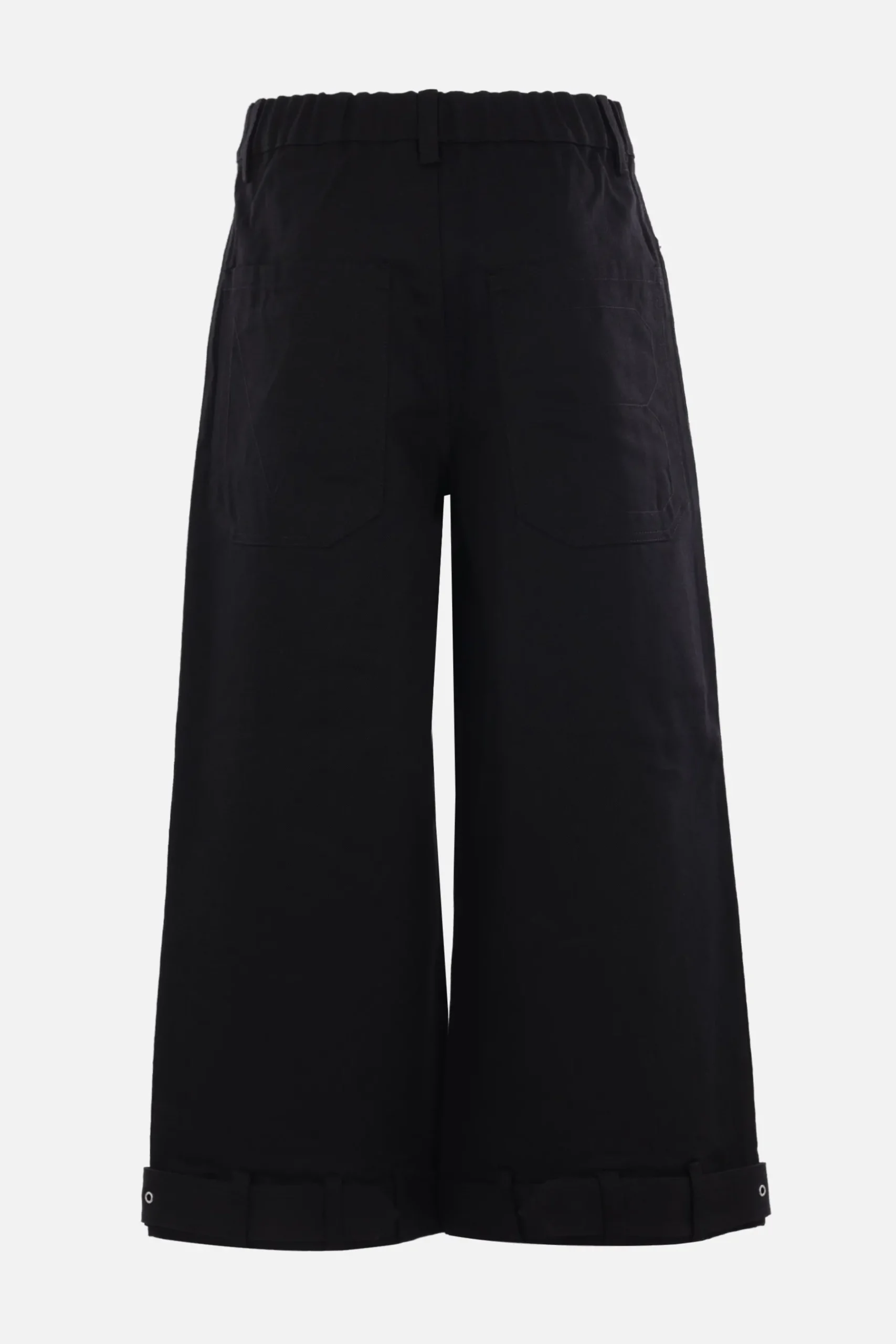 Women MELITTA BAUMEISTER cropped denim jeans with belts