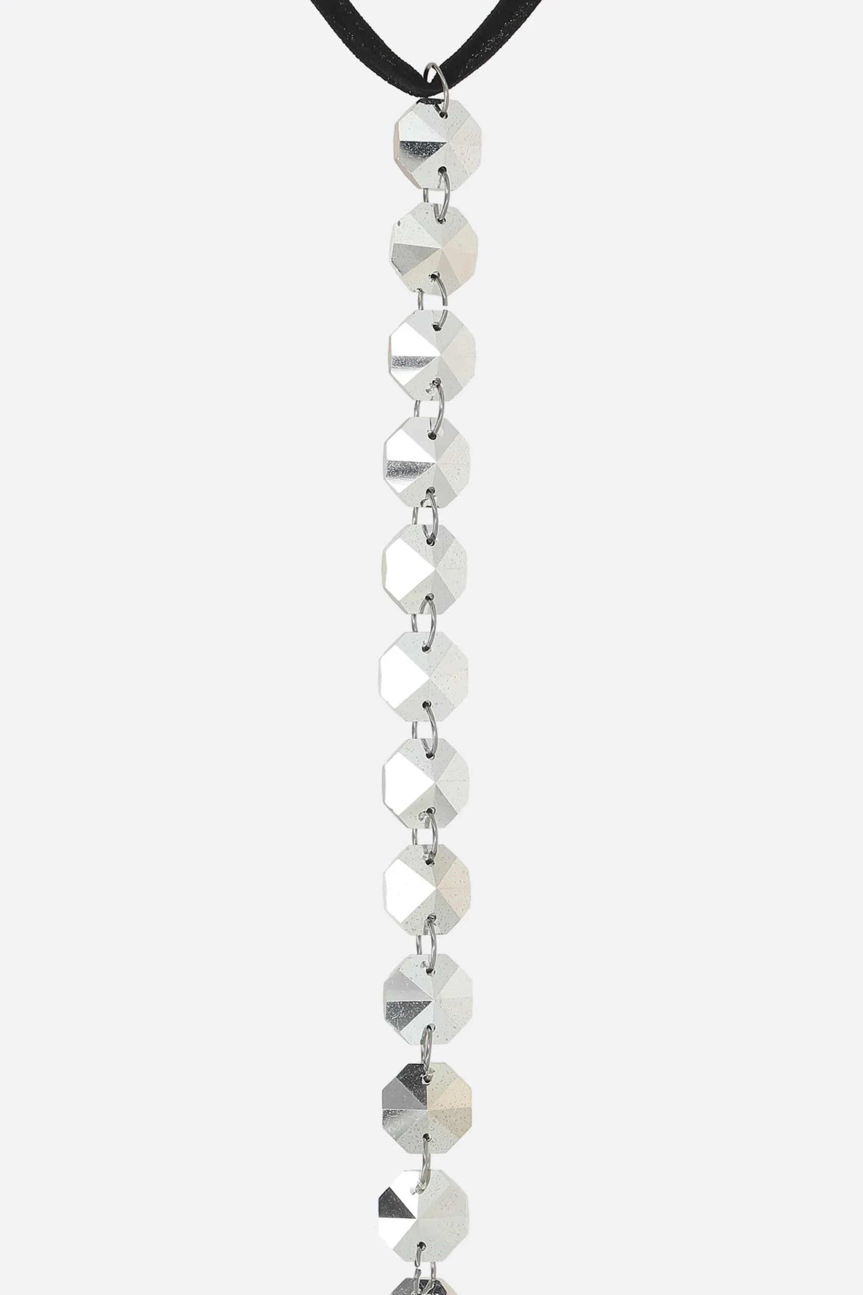 Women MARIA CALDERARA crêpe necklace with crystals