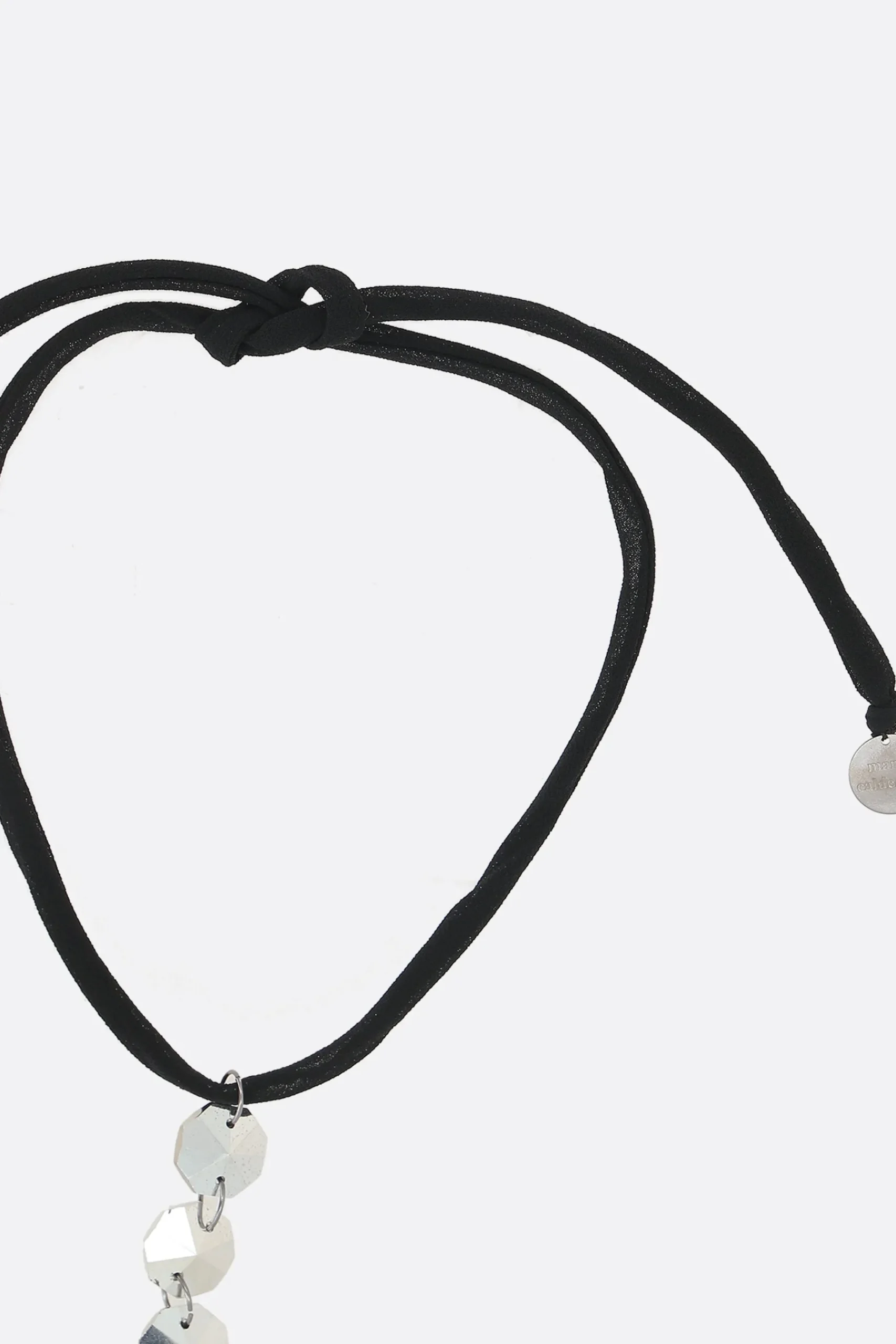 Women MARIA CALDERARA crêpe necklace with crystals