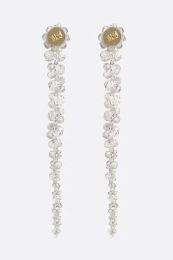 Women SIMONE ROCHA crystal-embellished drip earrings