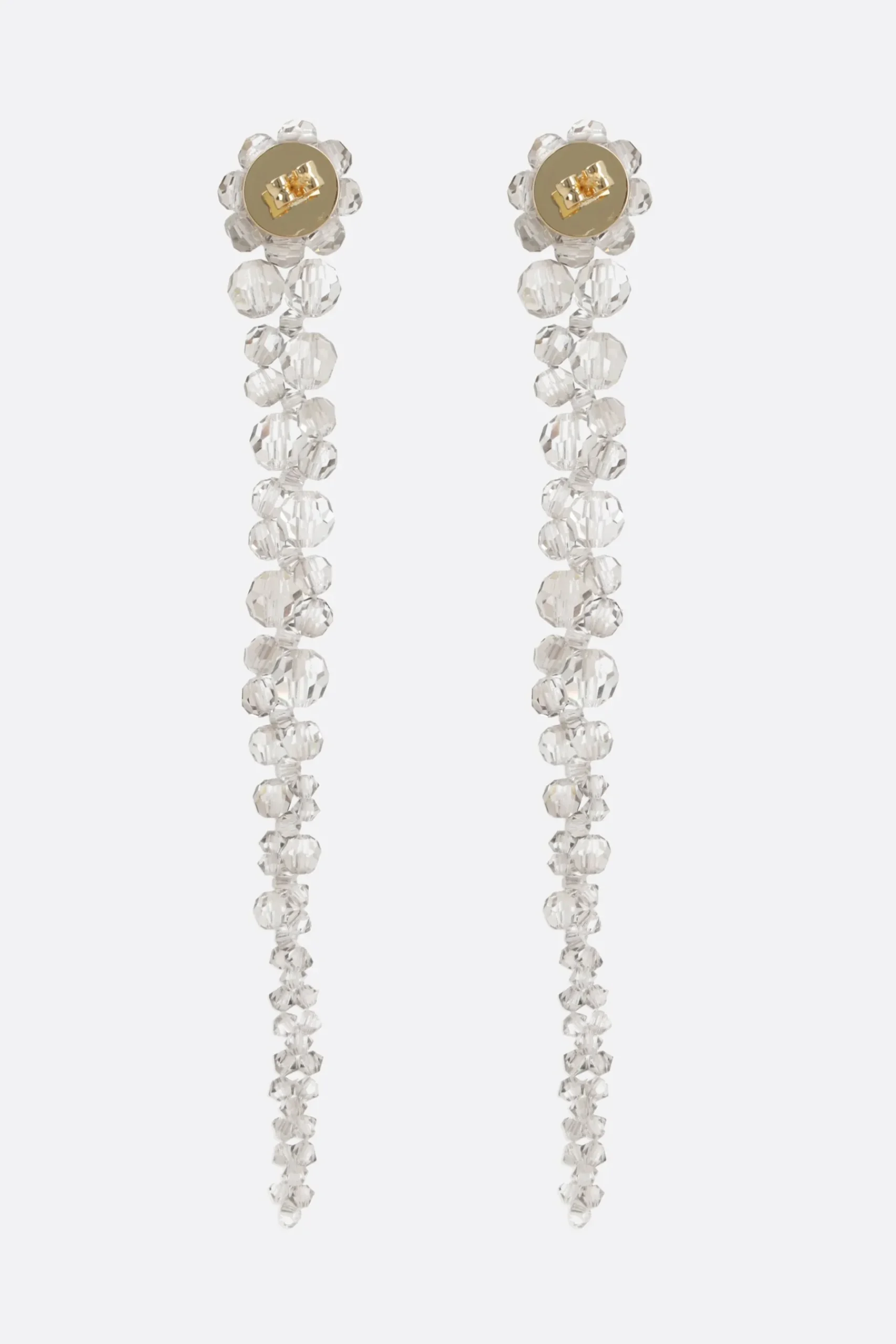 Women SIMONE ROCHA crystal-embellished drip earrings