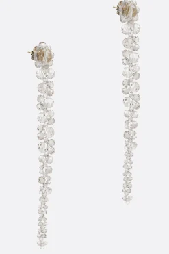Women SIMONE ROCHA crystal-embellished drip earrings