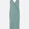 Women RICK OWENS cupro slip dress