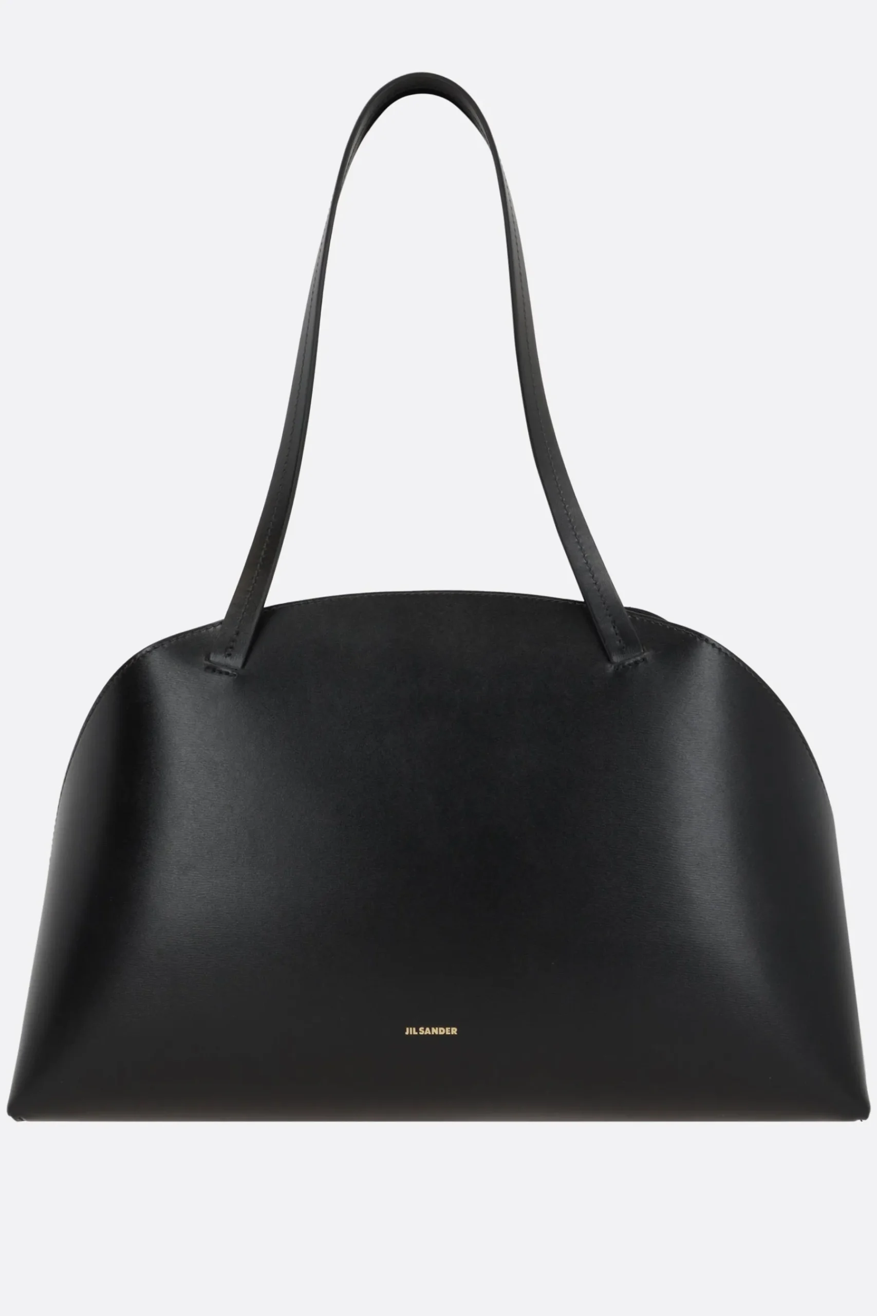 Women JIL SANDER Curve medium shoulder bag in smooth leather