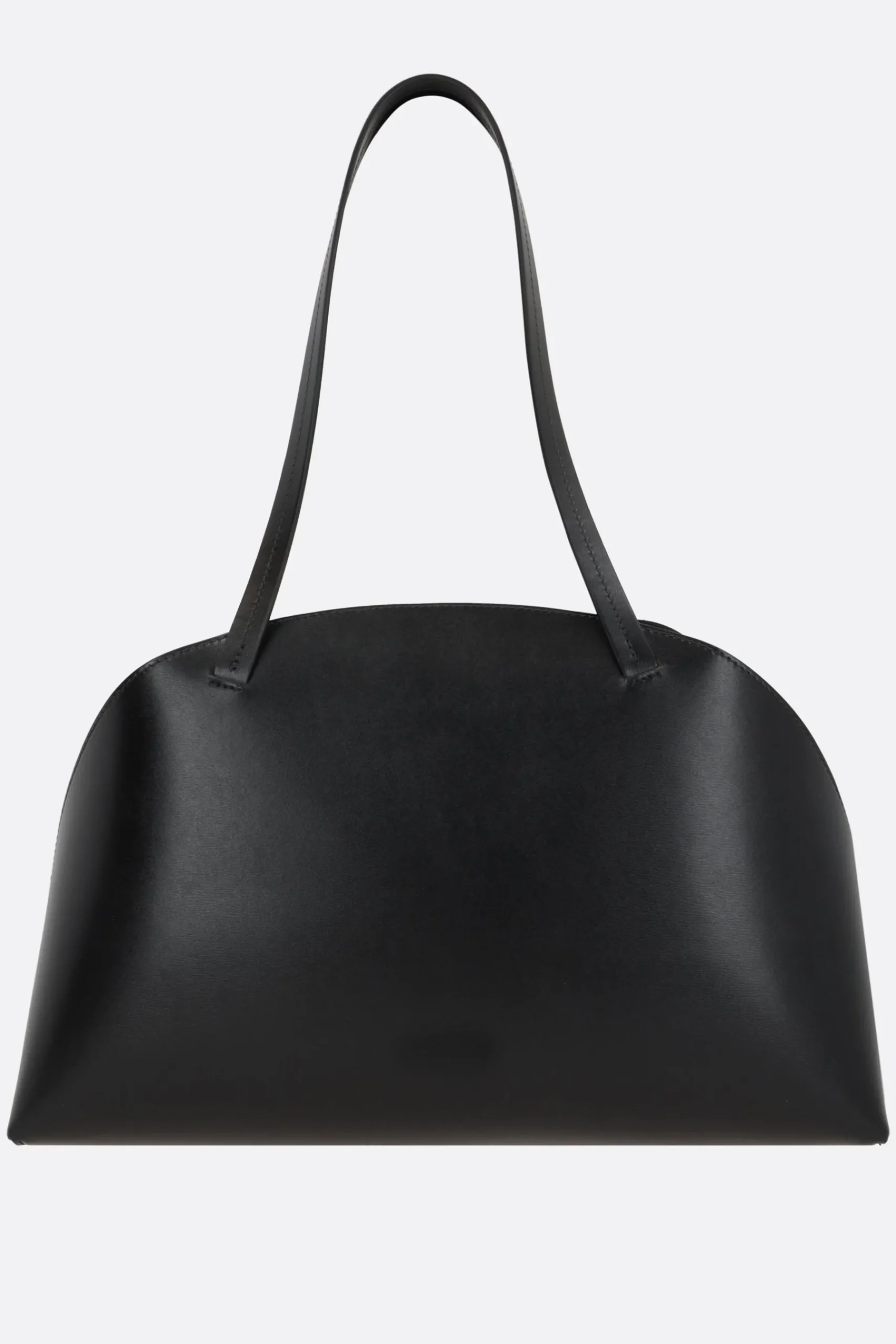 Women JIL SANDER Curve medium shoulder bag in smooth leather