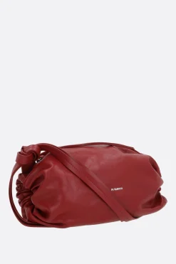 Women JIL SANDER Cushion Small shoulder bag in Paper leather