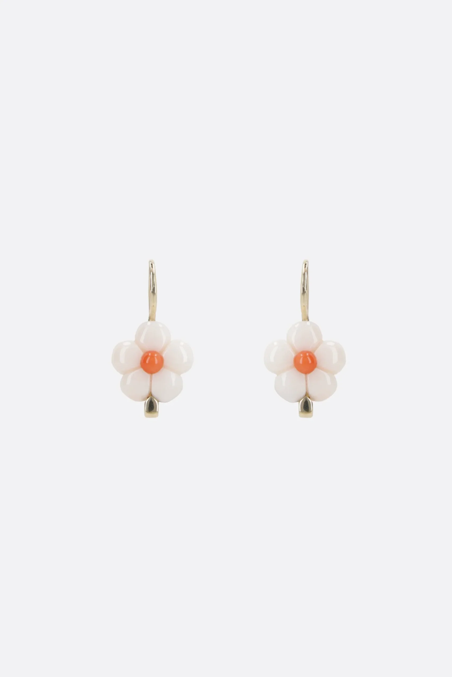 Women ALIITA Daisy earrings in yellow and coral
