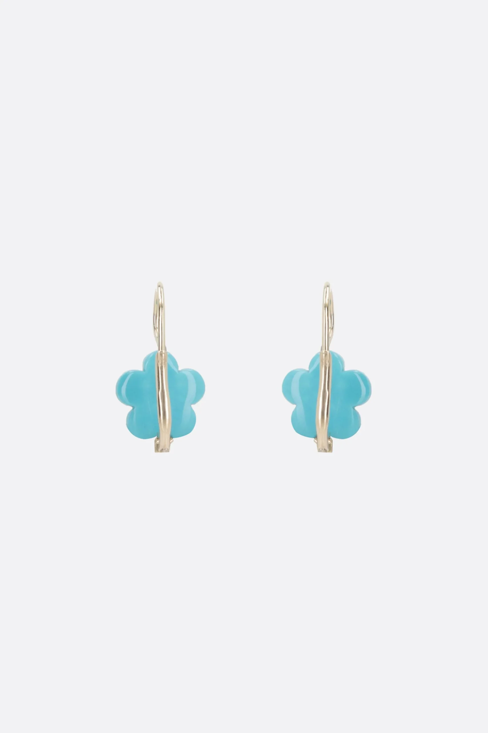 Women ALIITA Daisy earrings in yellow and coral