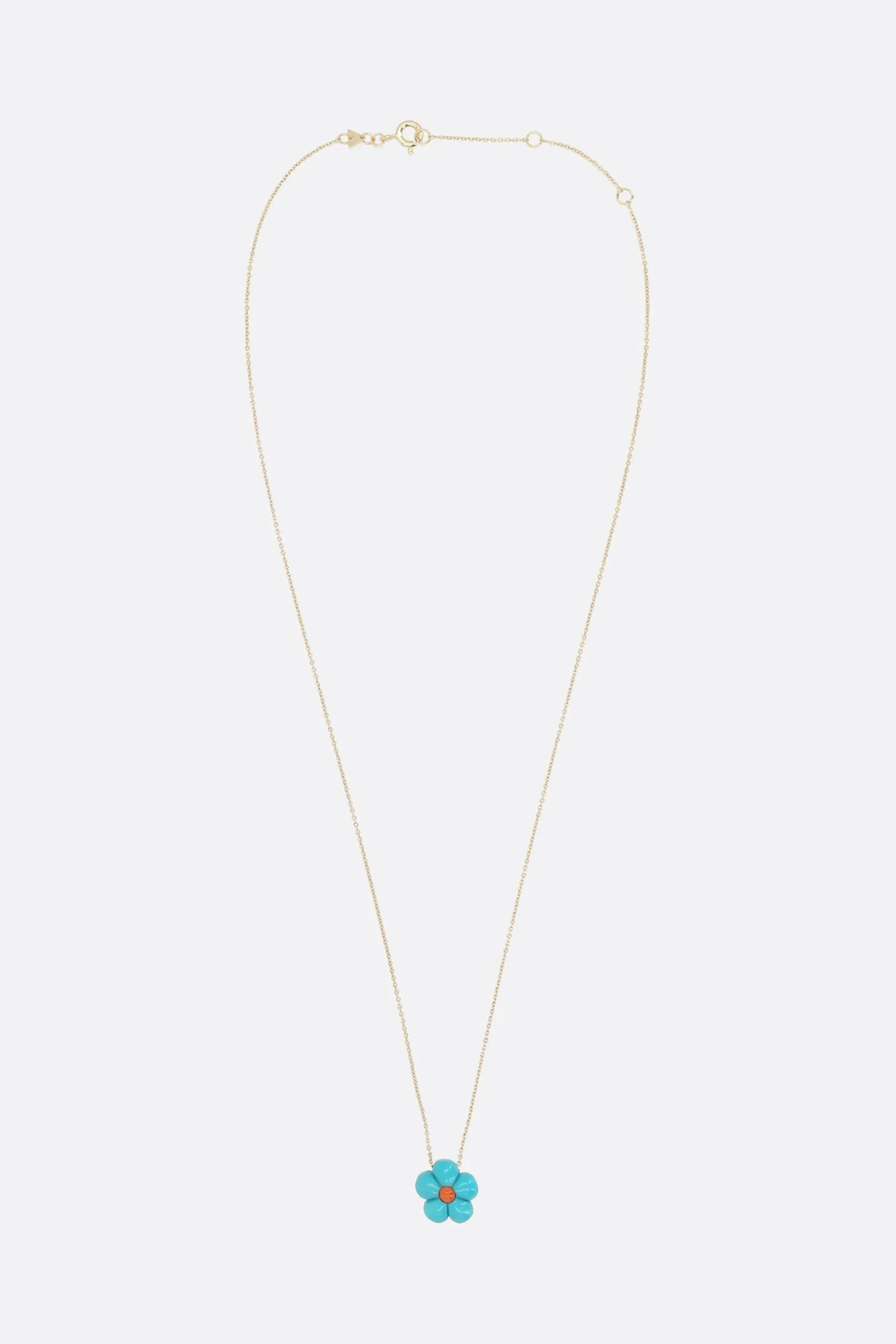 Women ALIITA Daisy Turquoise necklace in yellow