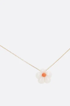 Women ALIITA Daisy White necklace in yellow
