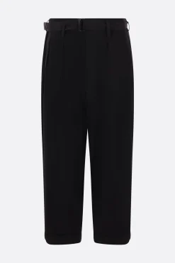 Women YOHJI YAMAMOTO damaged gabardine 2stucks pants