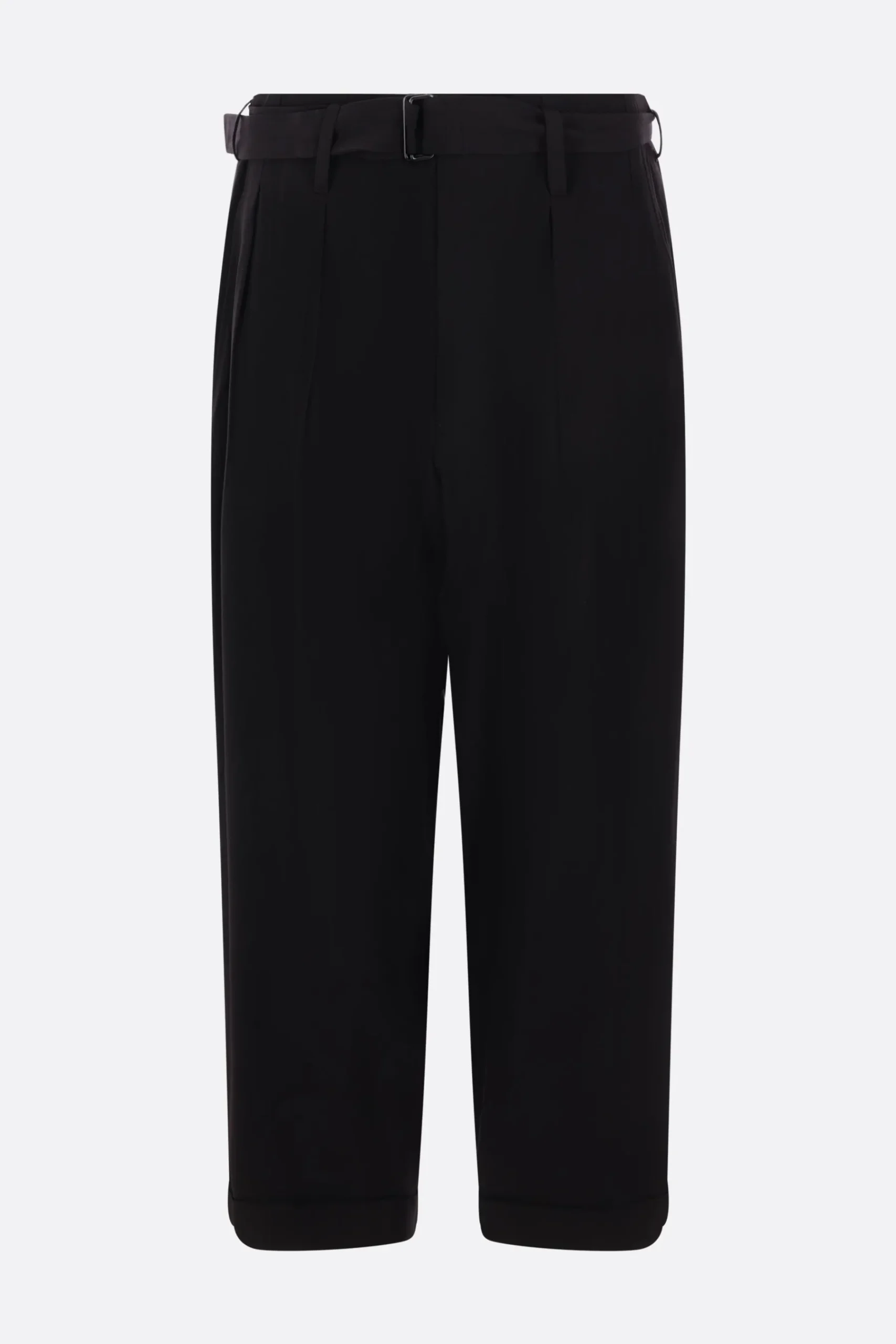 Women YOHJI YAMAMOTO damaged gabardine 2stucks pants