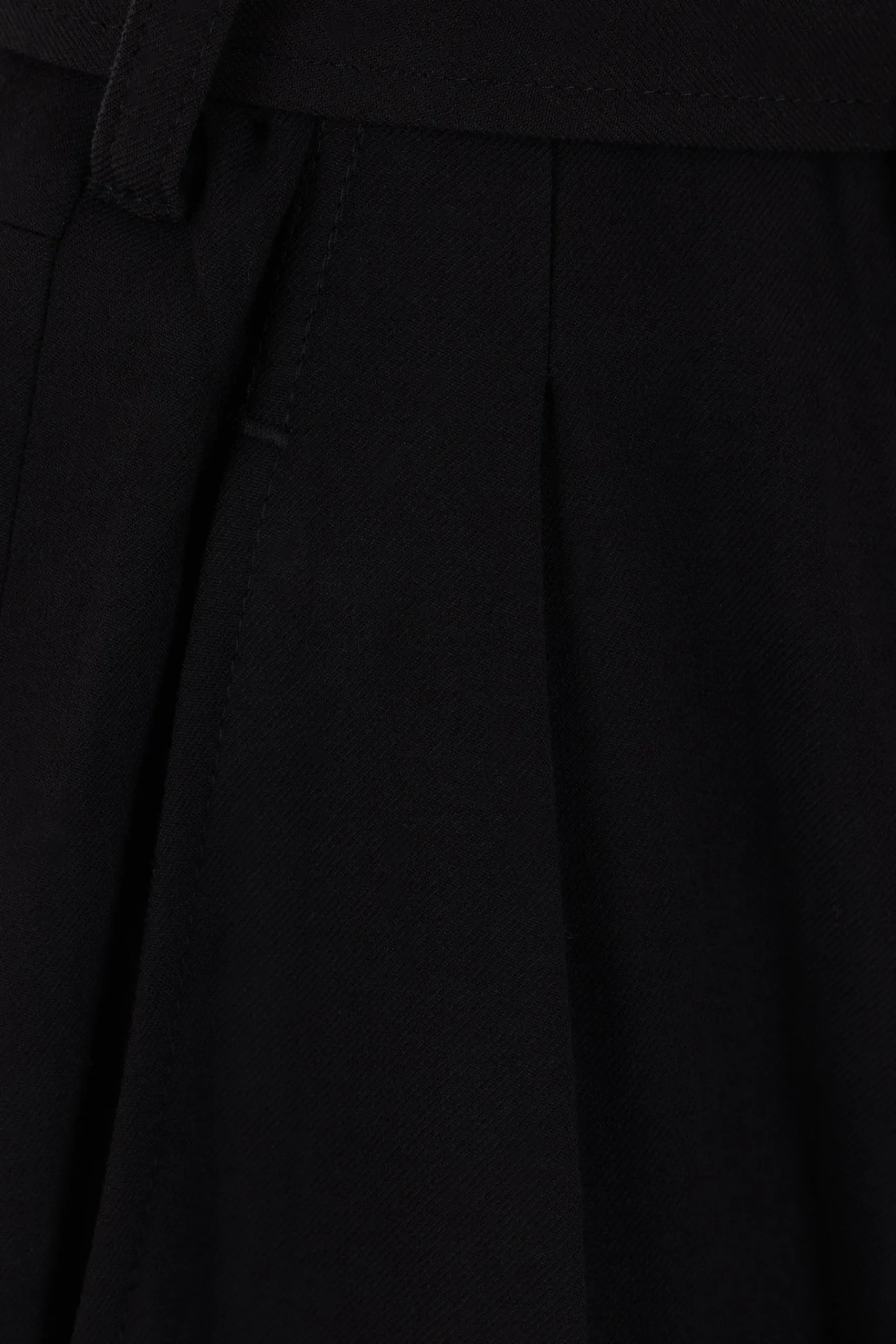 Women YOHJI YAMAMOTO damaged gabardine 2stucks pants