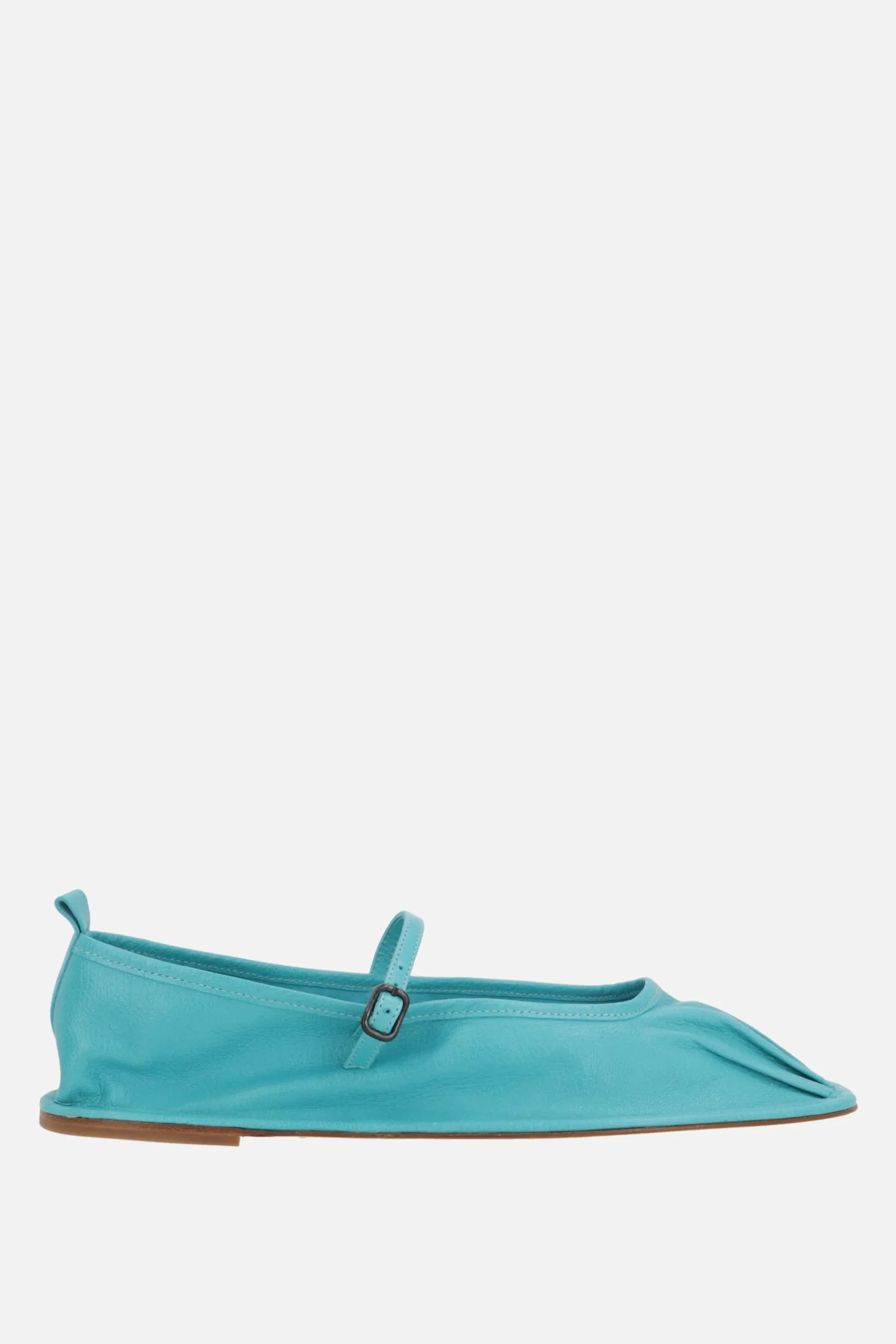 Women HEREU Dansa mary-jane ballerinas in shiny nappa