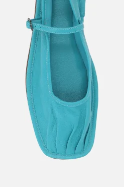 Women HEREU Dansa mary-jane ballerinas in shiny nappa