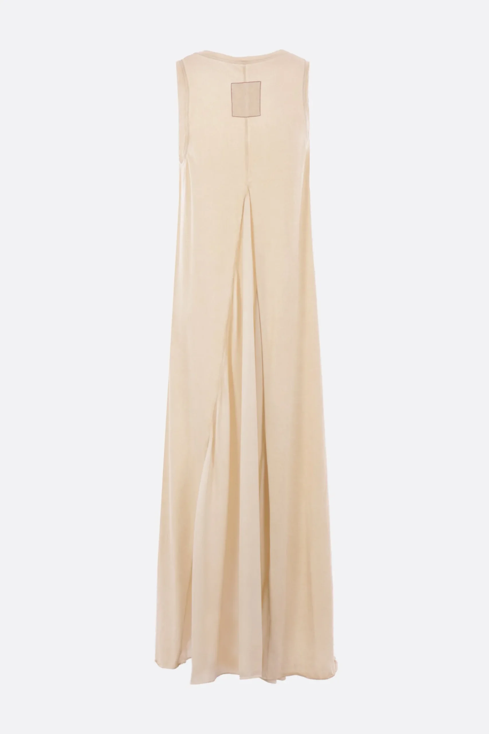 Women UMA WANG Data sleeveless dress in jersey and crepe de chine