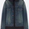 Women JUNYA WATANABE denim and gabardine cape