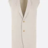 Women RICK OWENS denim oversized vest