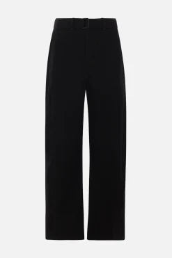 LEMAIRE denim wide-leg twisted jeans
