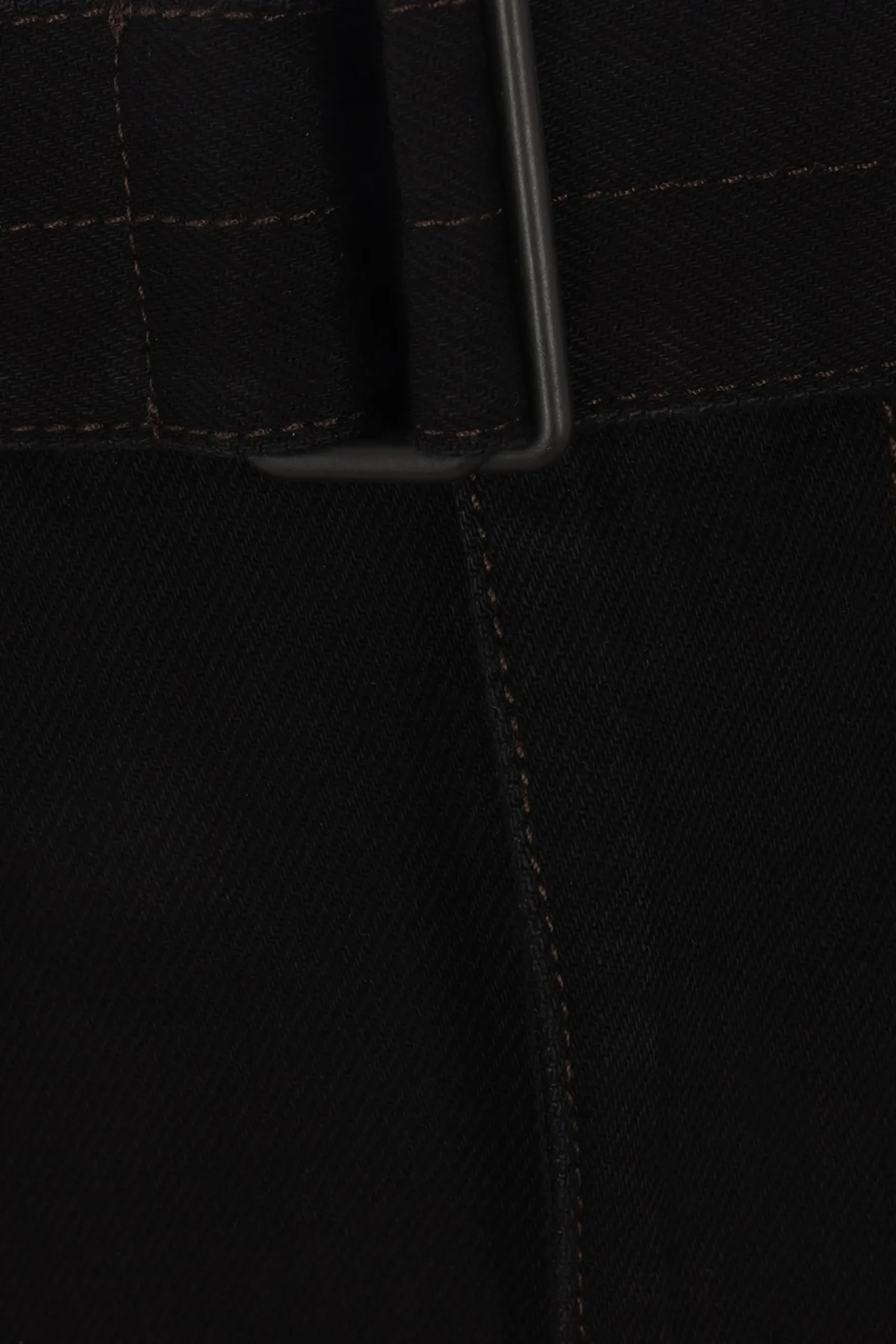 LEMAIRE denim wide-leg twisted jeans