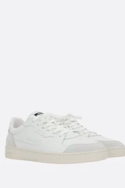 AXEL ARIGATO Dice Lo smooth leather and suede sneakers