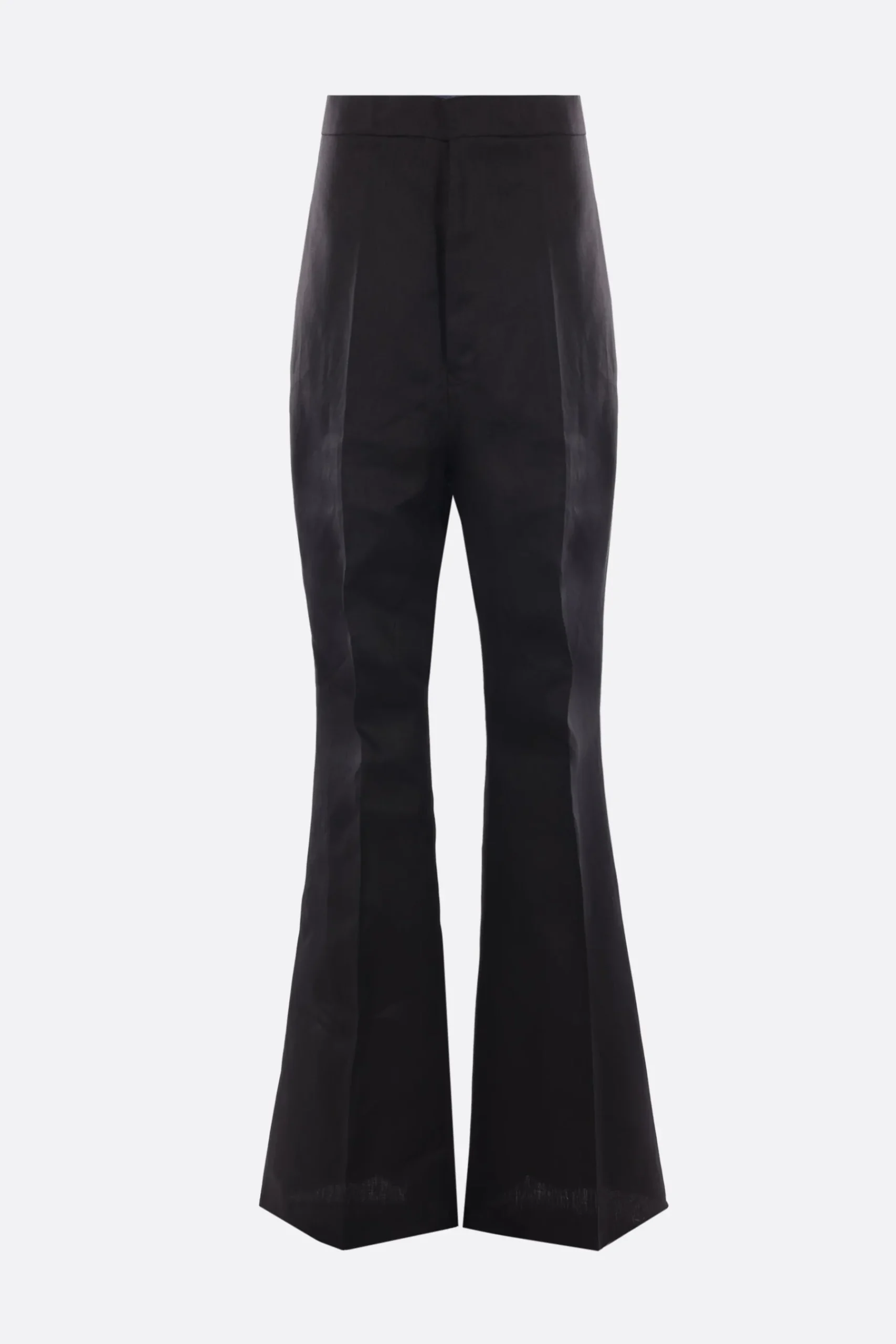 RICK OWENS Dirt Bolan flare trousers in linen