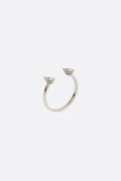 Women DELFINA DELETTREZ Dots Marquise ring