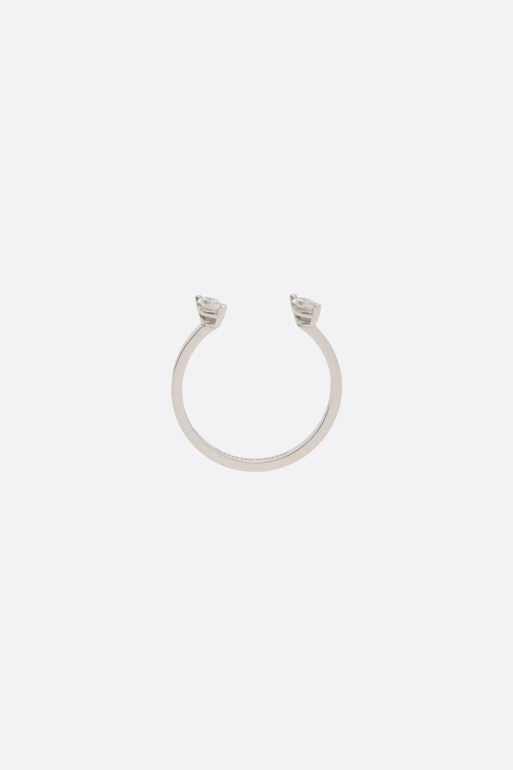 Women DELFINA DELETTREZ Dots Marquise ring