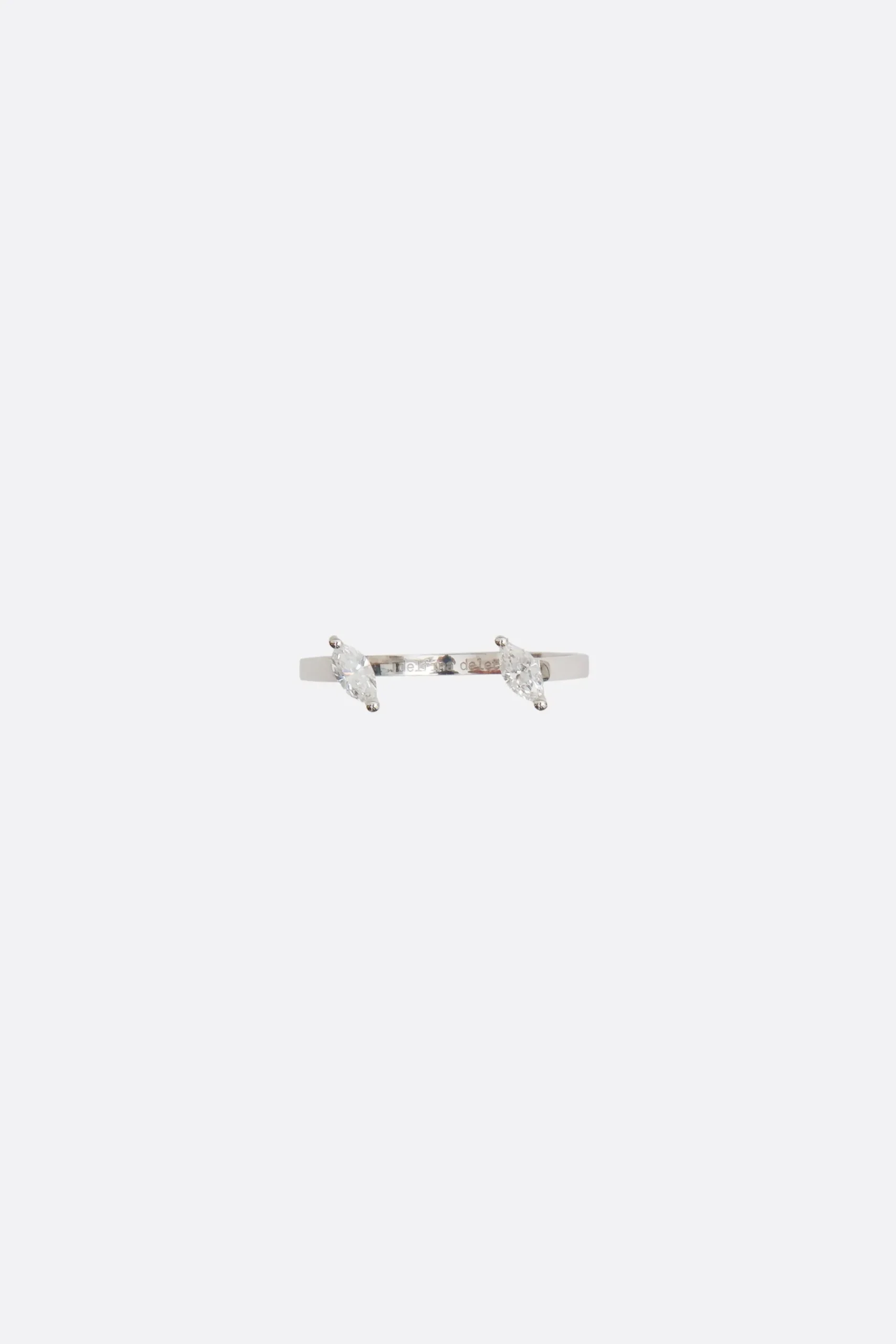 Women DELFINA DELETTREZ Dots Marquise ring