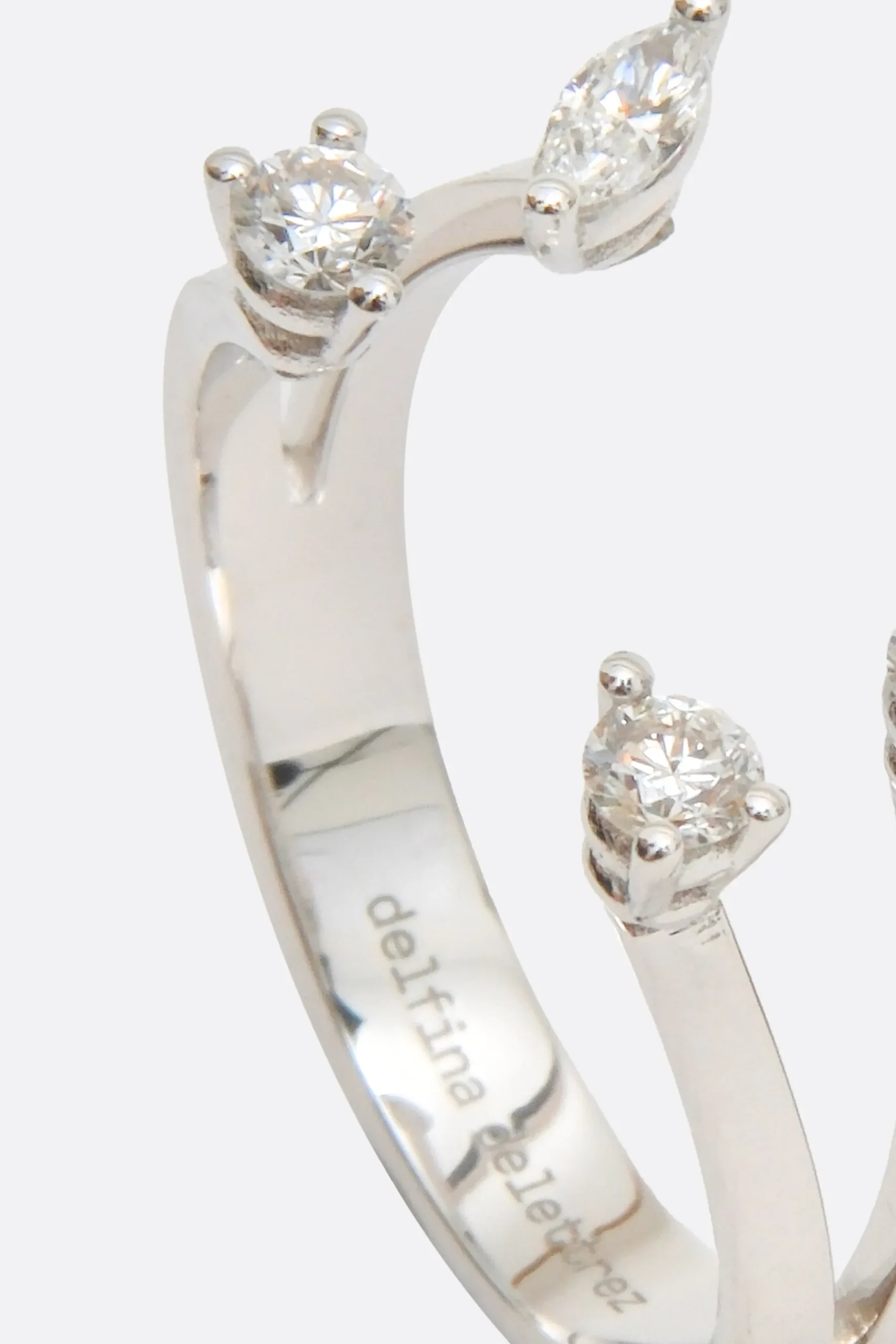 Women DELFINA DELETTREZ Dots ring