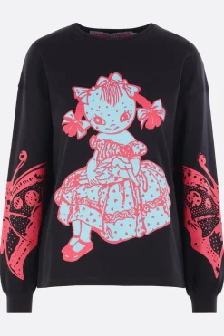 Women CHOPOVA LOWENA Dotty oversized t-shirt in jersey