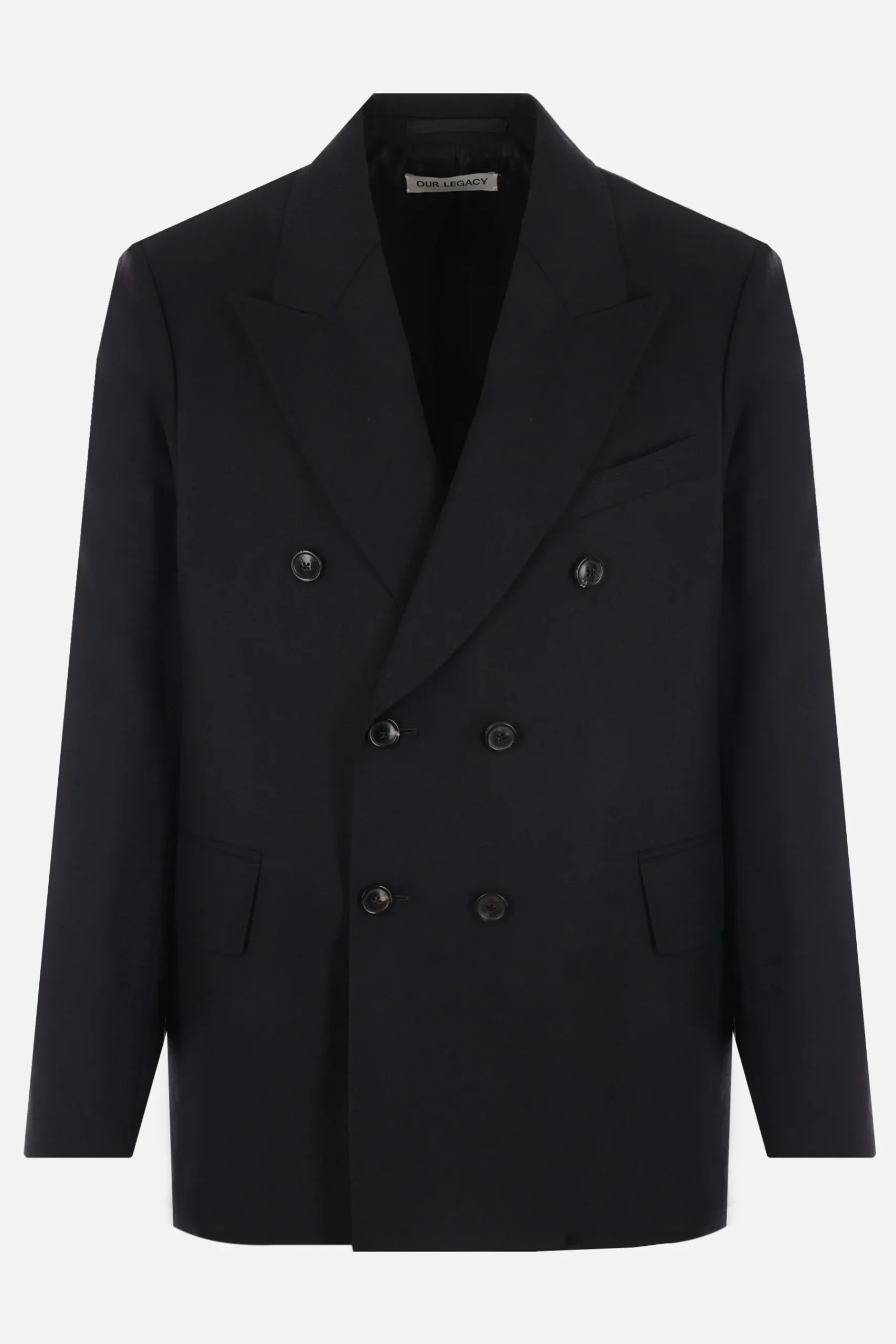 OUR LEGACY double-breasted wool jacket