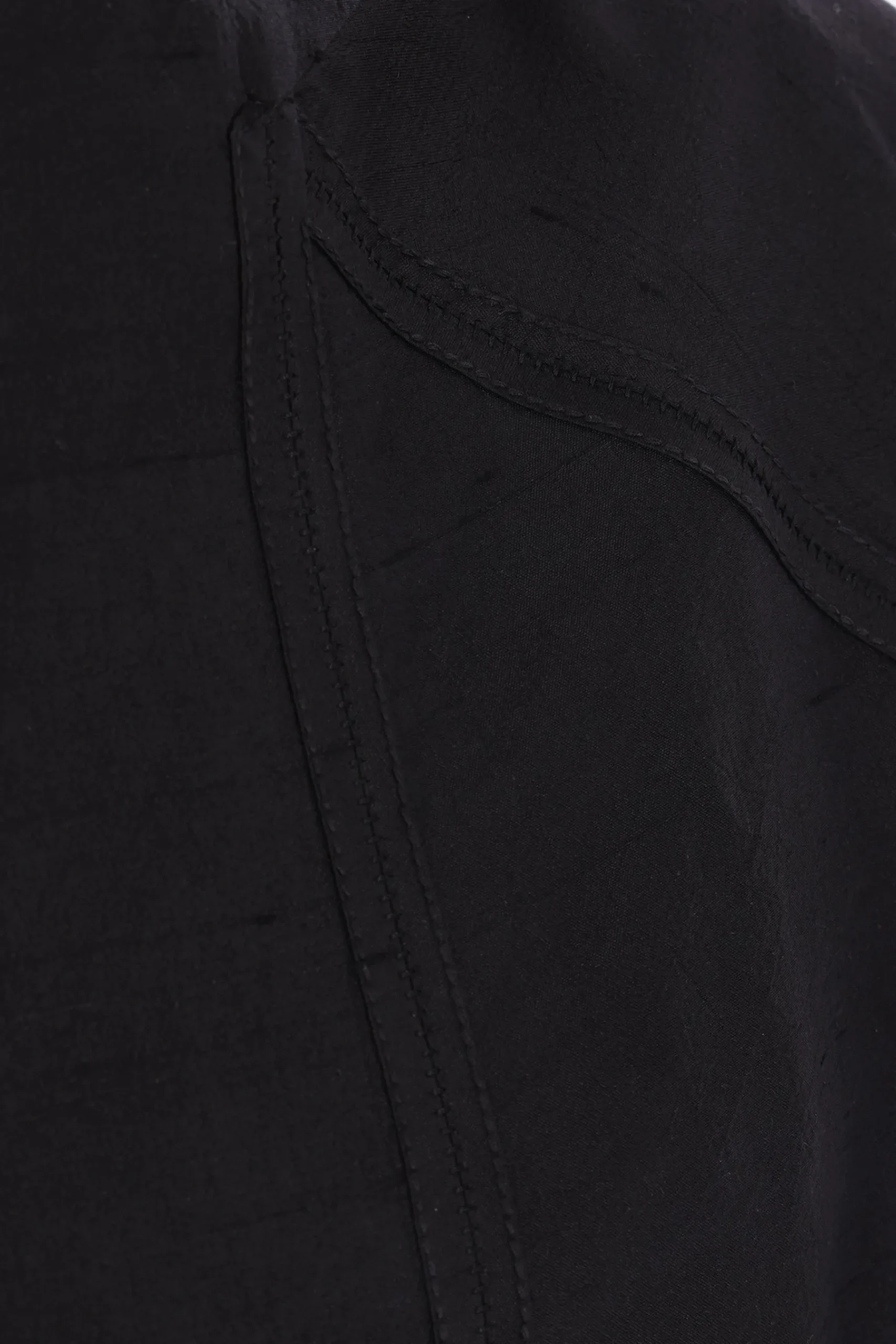 Women YEHUAFAN double-layered bomber jacket in silk and poplin