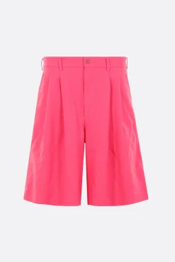 COMME DES GARÇONS HOMME PLUS drill darted shorts