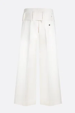 Women 10 CORSO COMO drill wide-leg pants