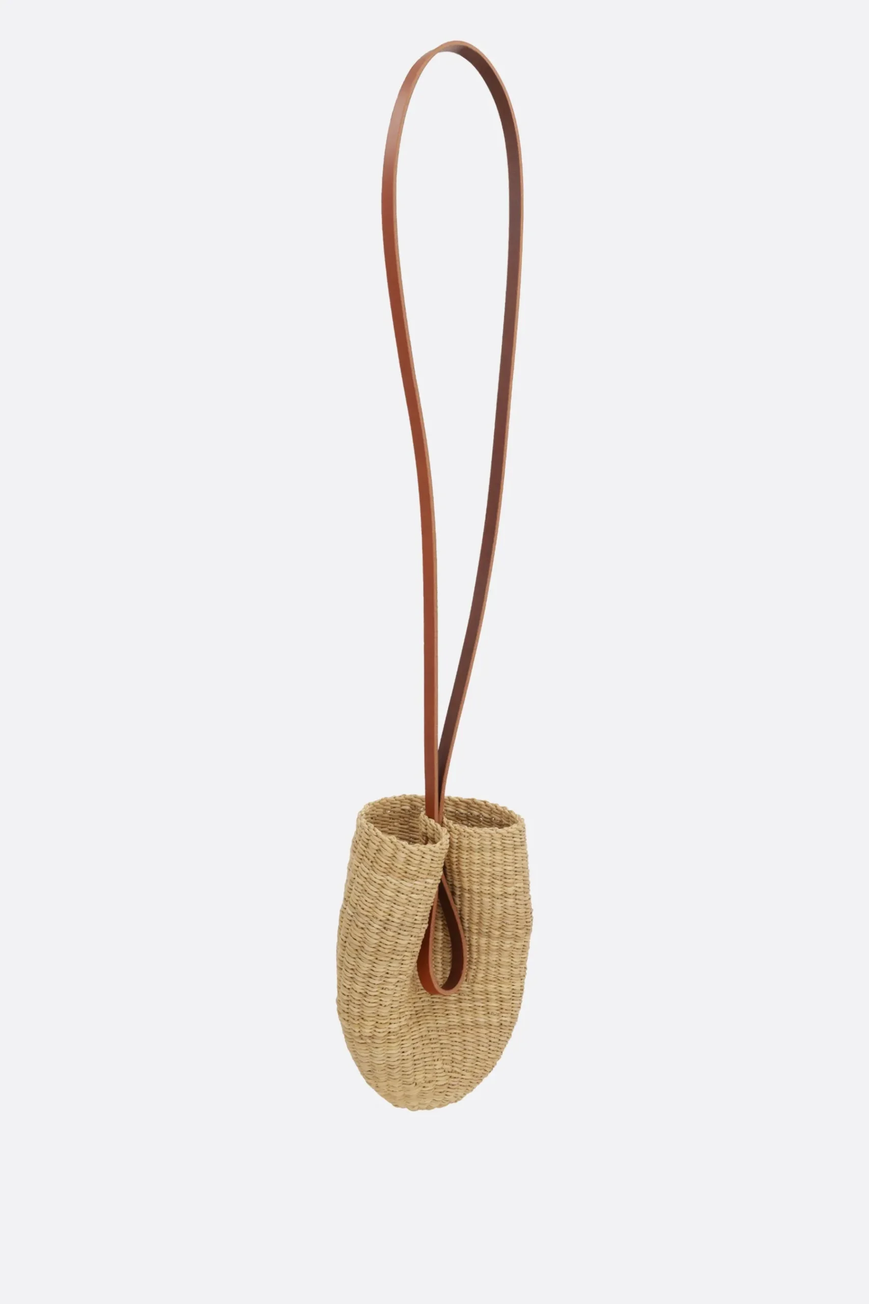 Women INES BRESSAND Drop shoulder bag in straw