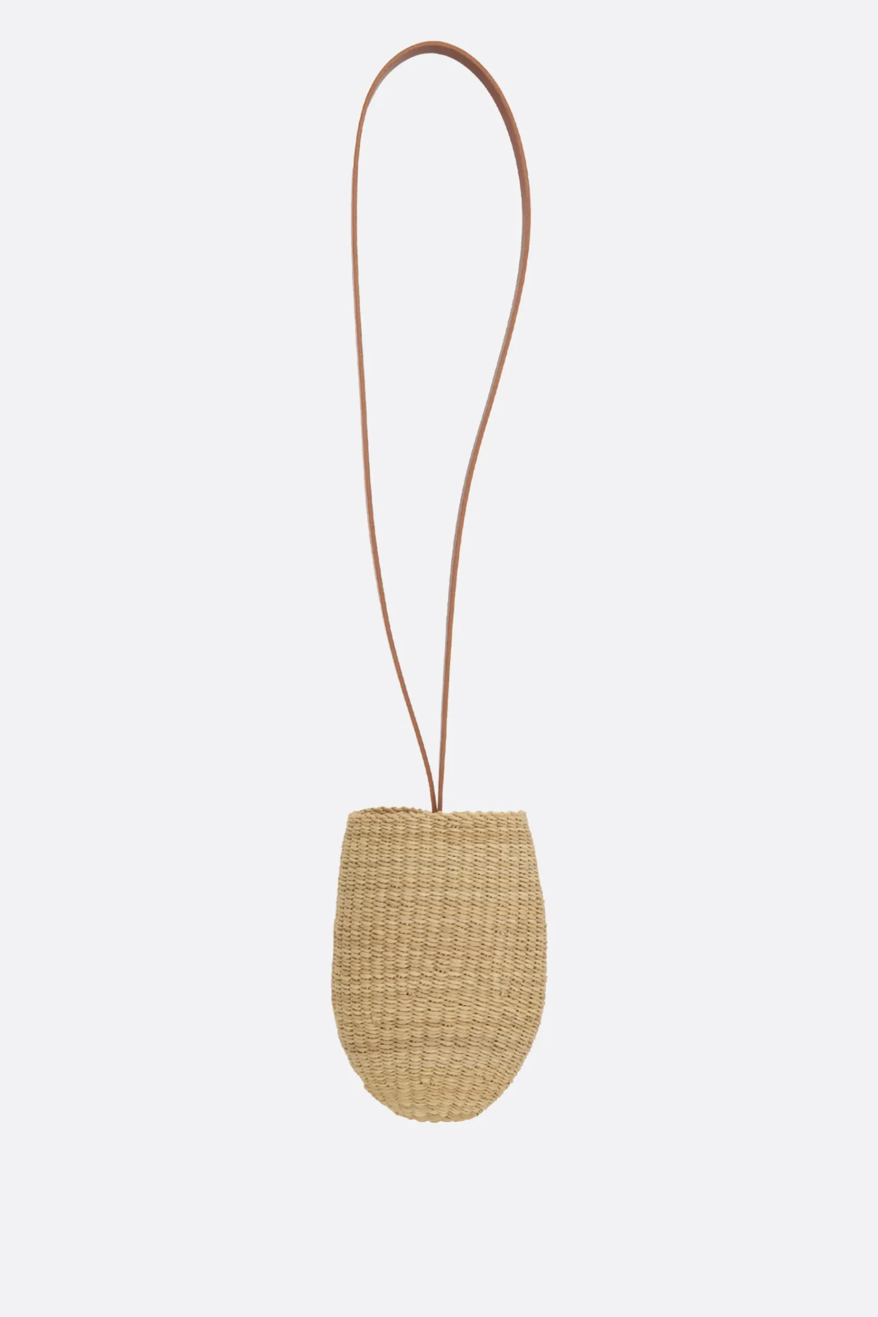 Women INES BRESSAND Drop shoulder bag in straw