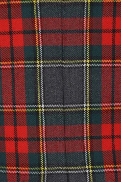 Women VIVIENNE WESTWOOD Drunken single-breasted jacket in tartan wool