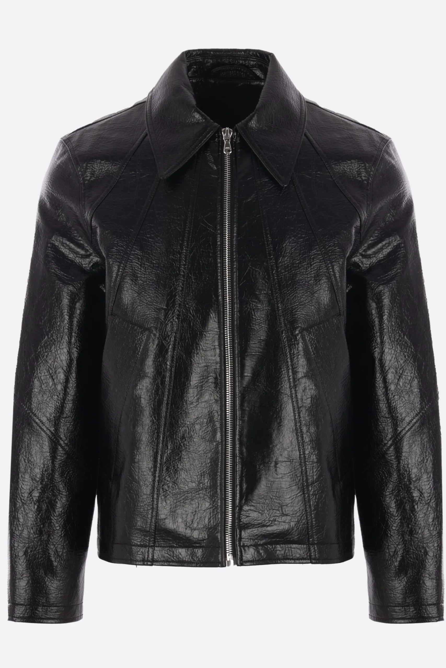 SÉFR Duke full-zip jacket in faux leather