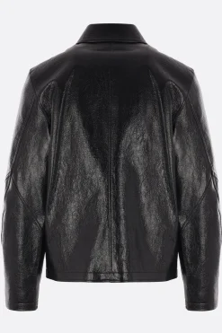 SÉFR Duke full-zip jacket in faux leather