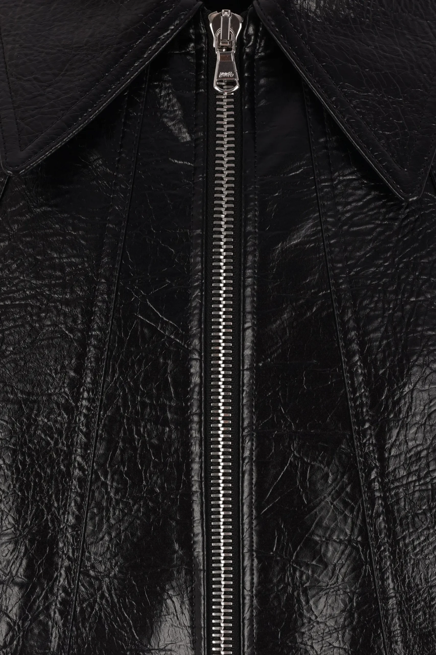 SÉFR Duke full-zip jacket in faux leather